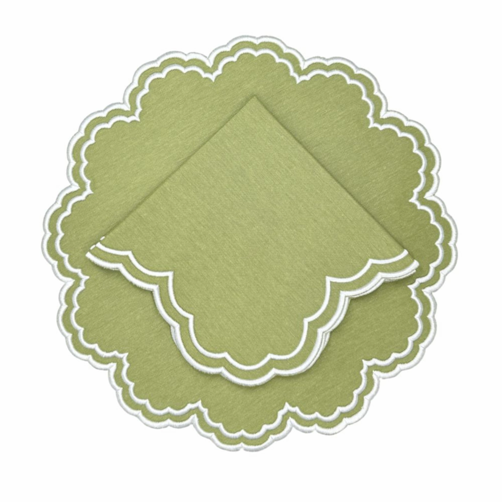 Bettina Placemat - Sage, Set of 4