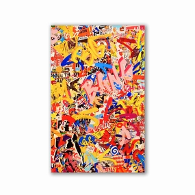 Big Bang by RS Artist framed mural artwork