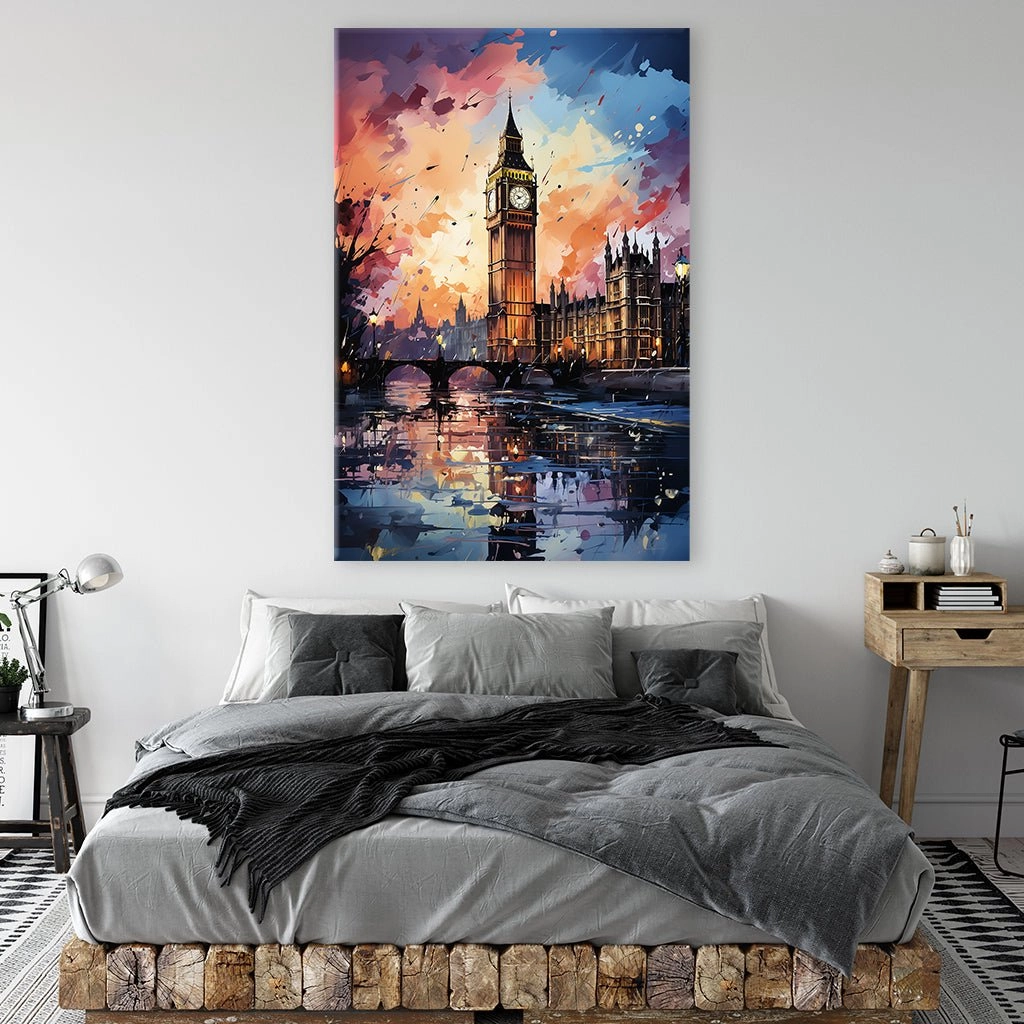 Big Ben London Pop Art by Catill 