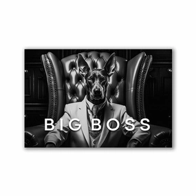 Big BOSS by Adrian Vieriu framed mural artwork
