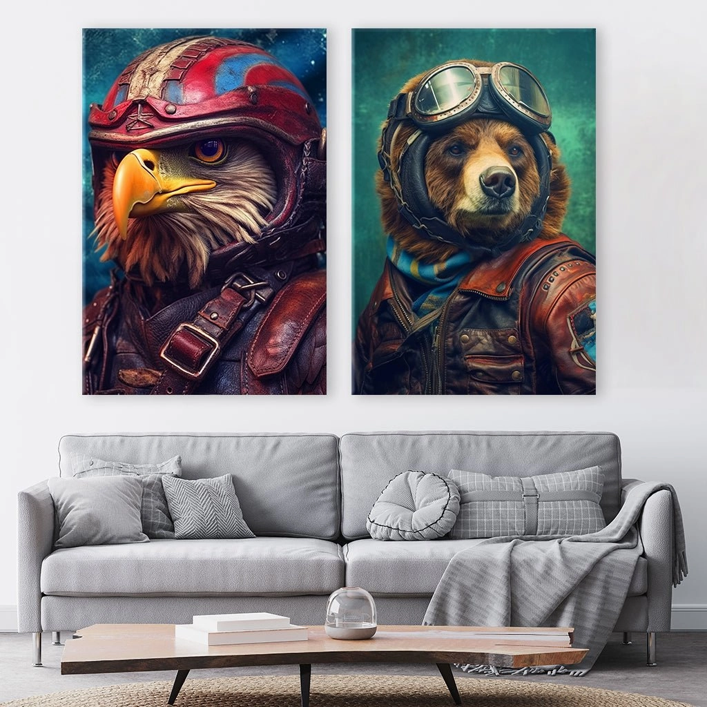 Biker Buddies Duo by Juliano de Araujo 