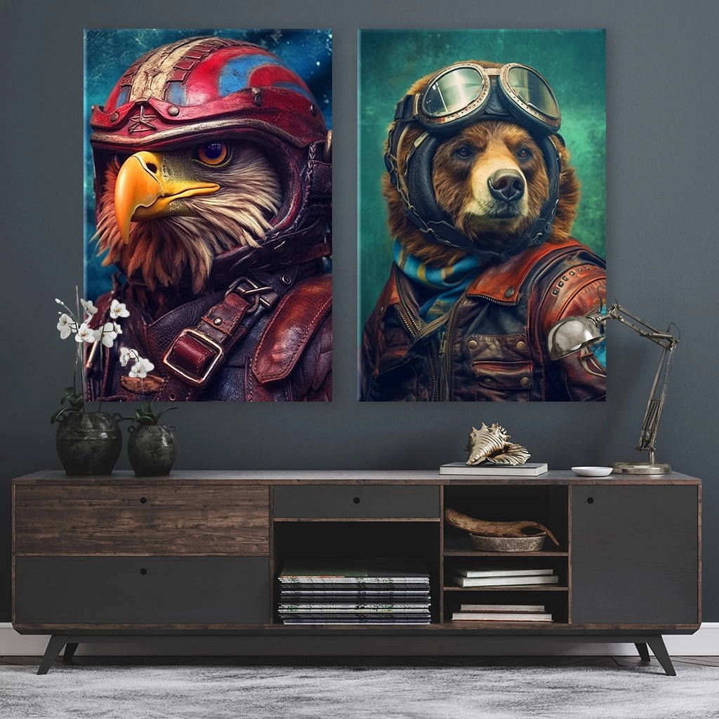 Biker Buddies Duo by Juliano de Araujo 