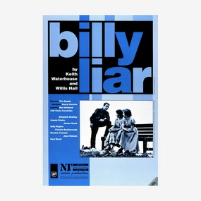 Billy Liar 1992 Print star pattern wallpaper