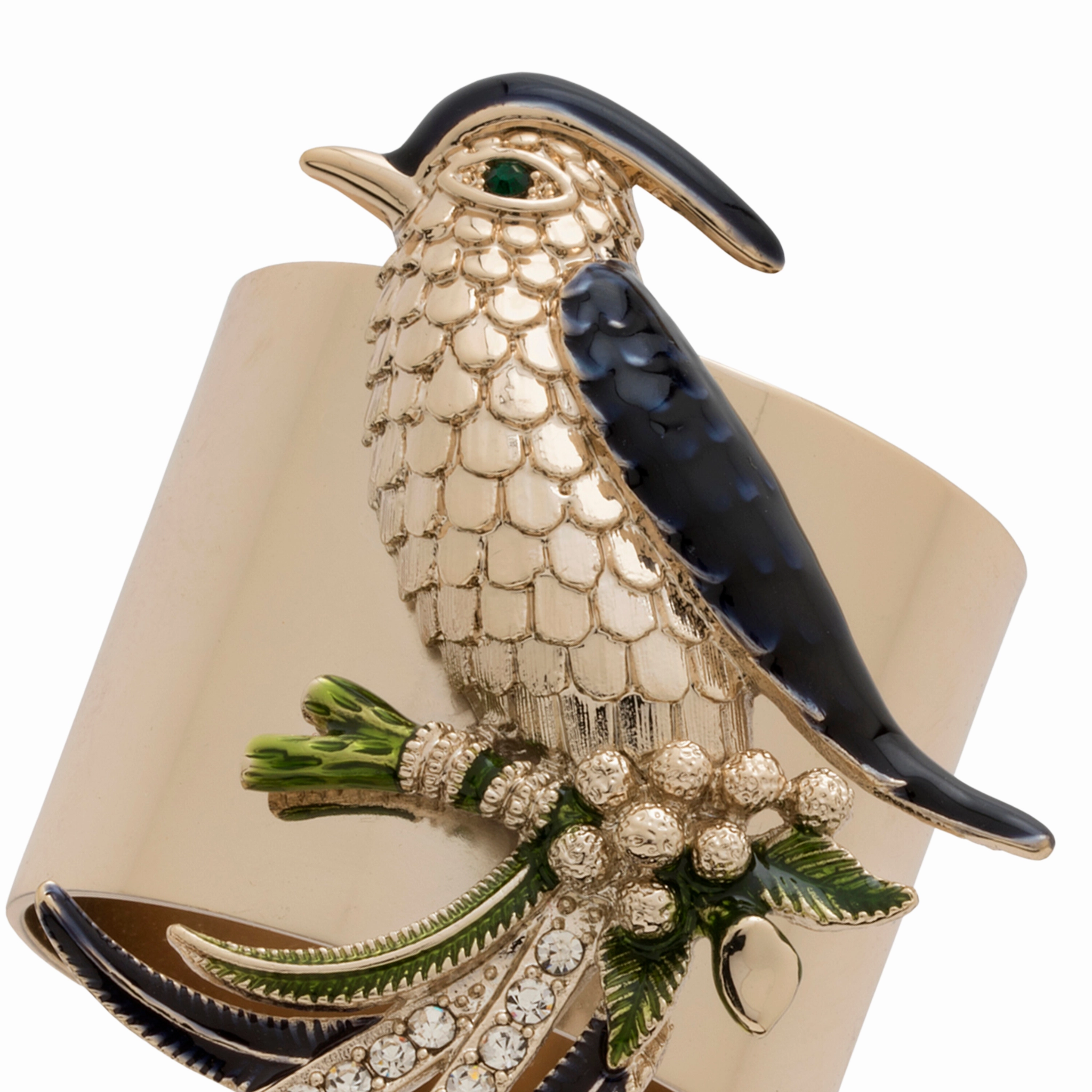 Bird Napkin Rings, Set of Two