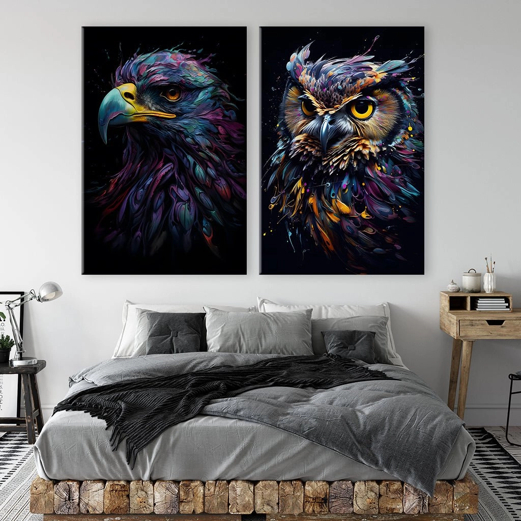 Birds Art Duo by Juliano de Araujo