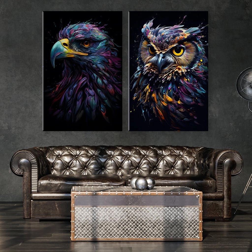 Birds Art Duo by Juliano de Araujo