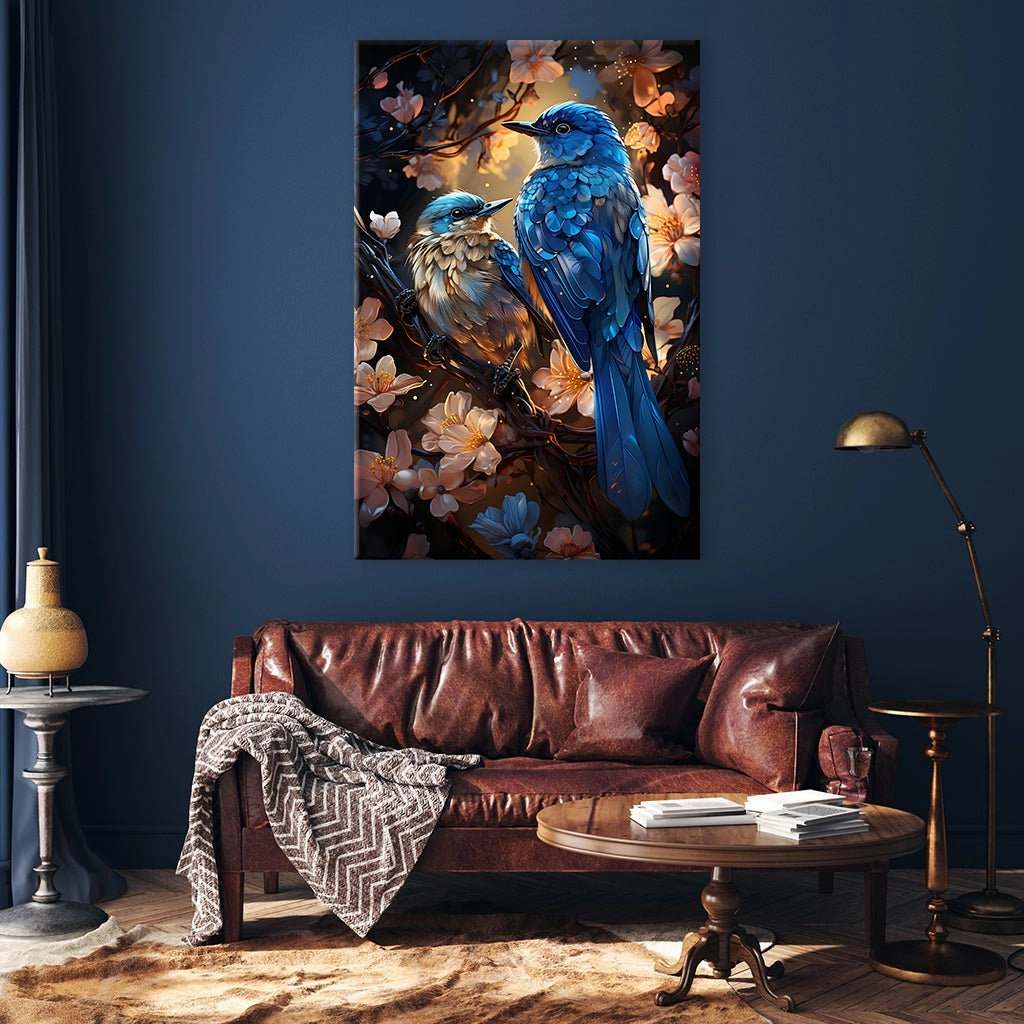 Birds in Flowers by Markus Mikolai