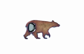 Black Bear Magnetic Bottle Opener minimalist art object  