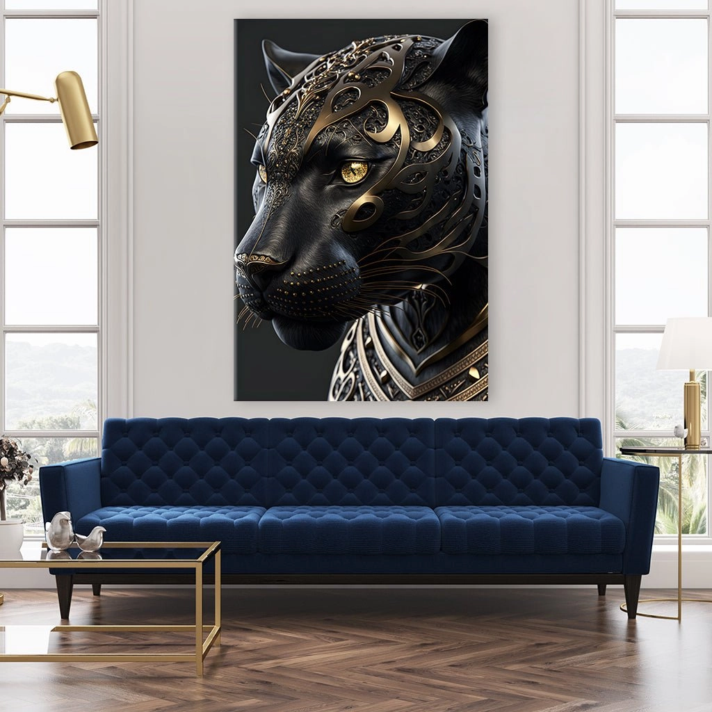 Black Golden Panther by Himmelmiez 