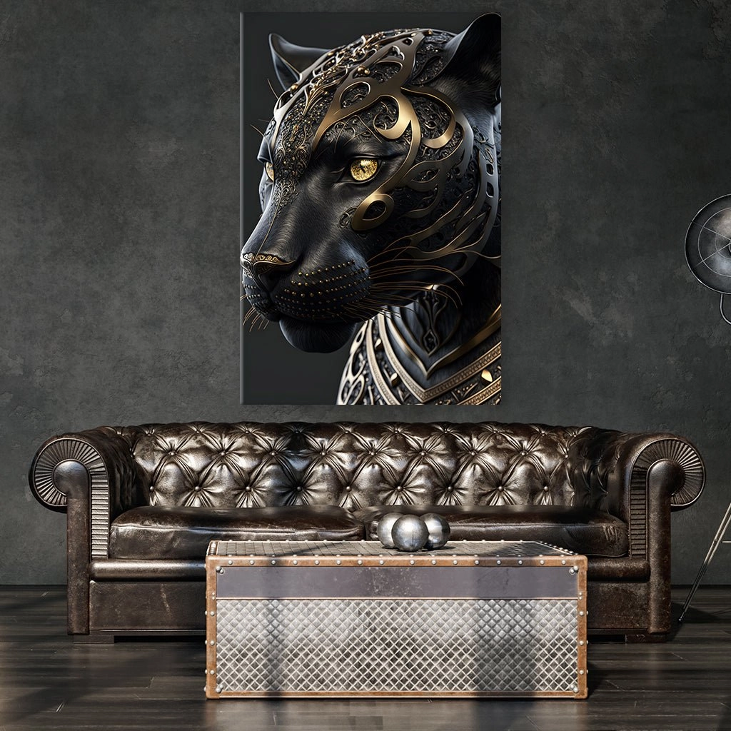 Black Golden Panther by Himmelmiez 