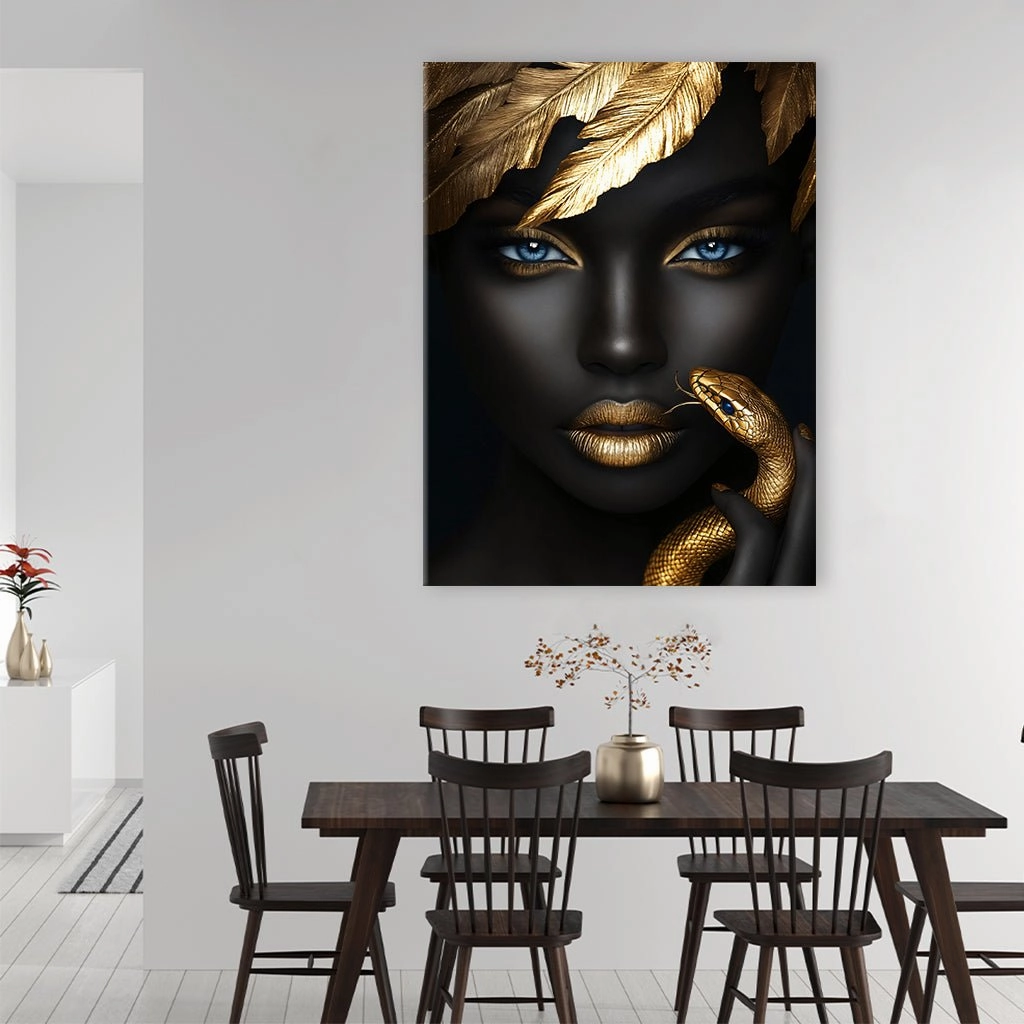 Black Golden Temptation by Frank Daske