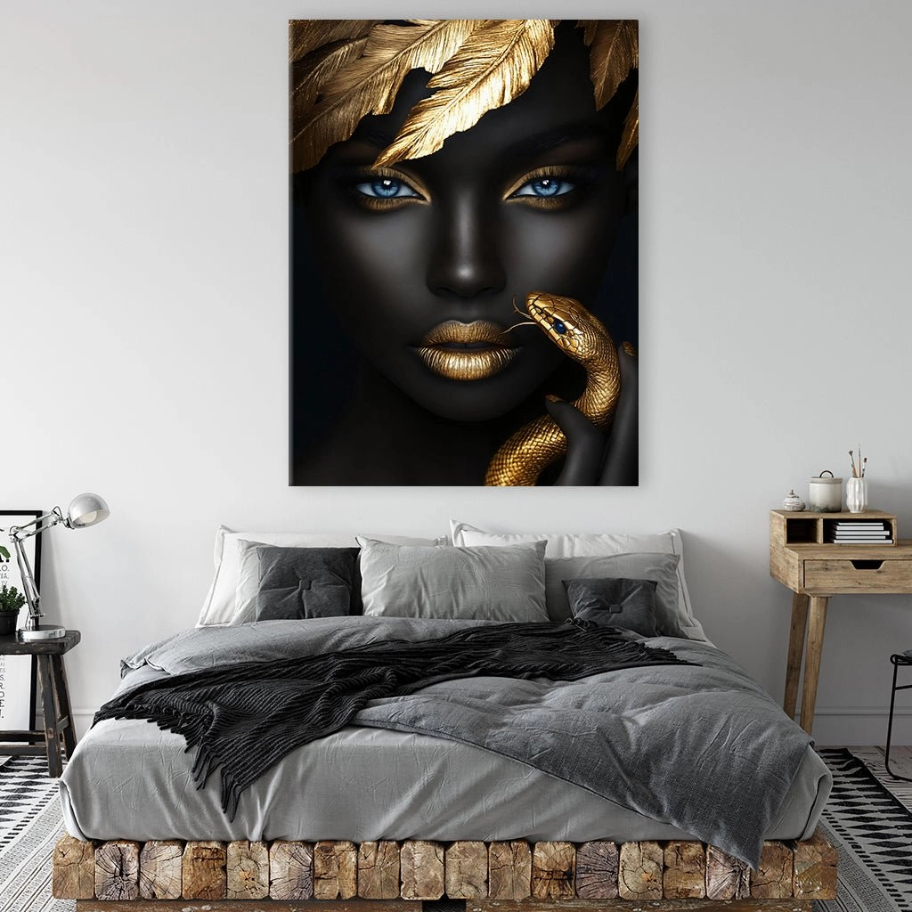 Black Golden Temptation by Frank Daske