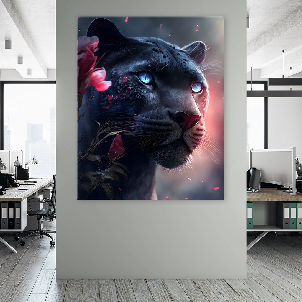 Black Panther Beauty by Zenzdesign