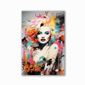 Blonde Only by Frank Daske framed mural artwork