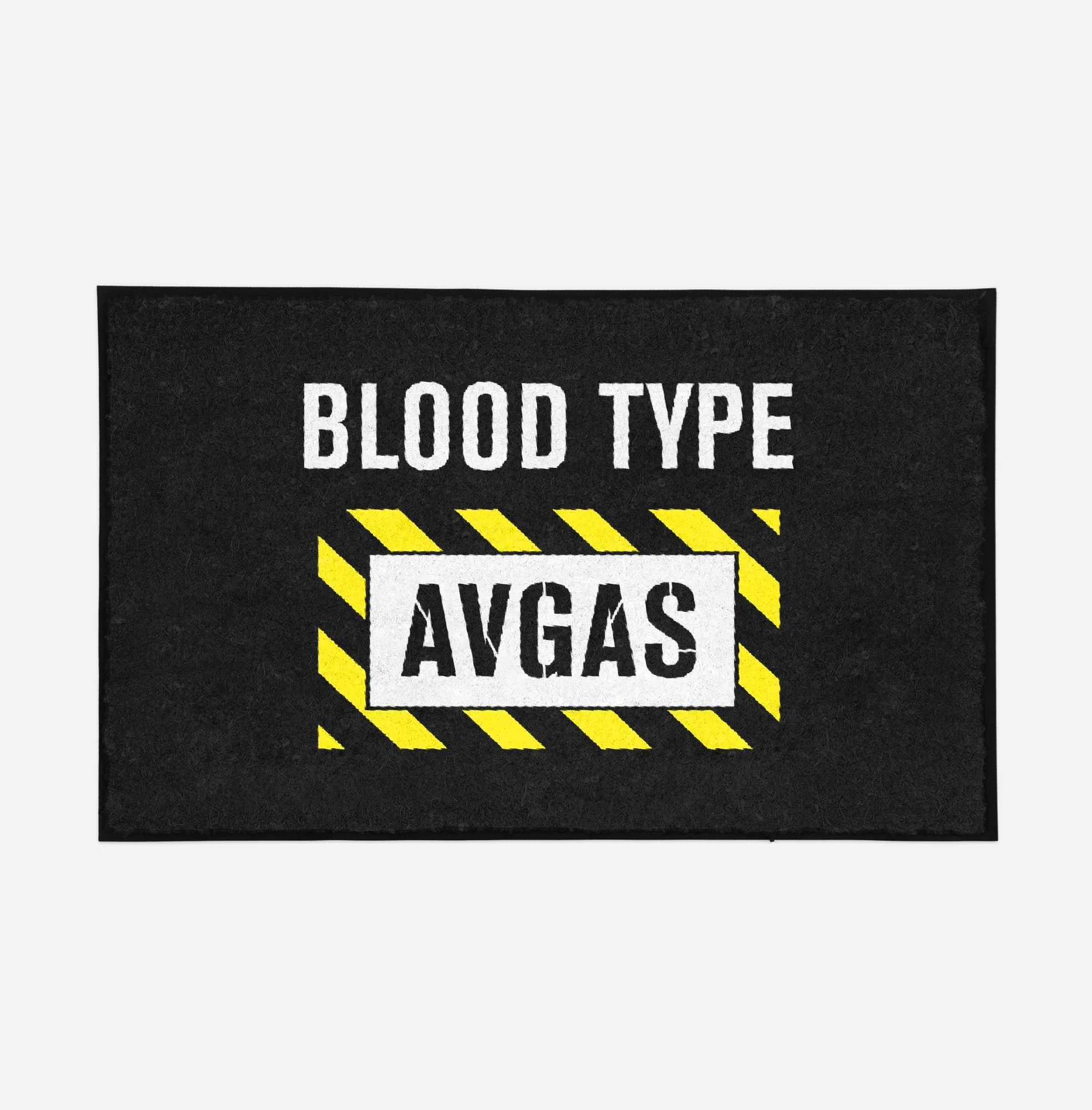 Blood Type AVGAS Designed Door Mats