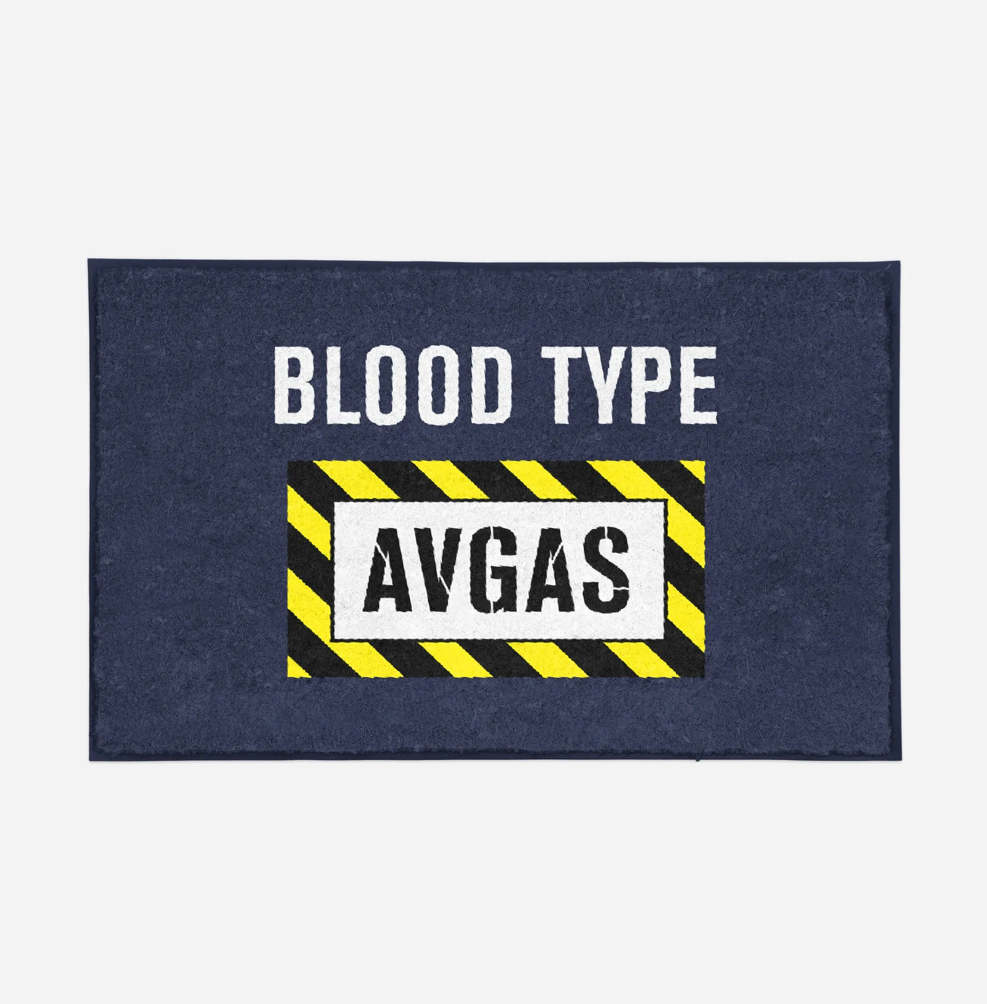 Blood Type AVGAS Designed Door Mats