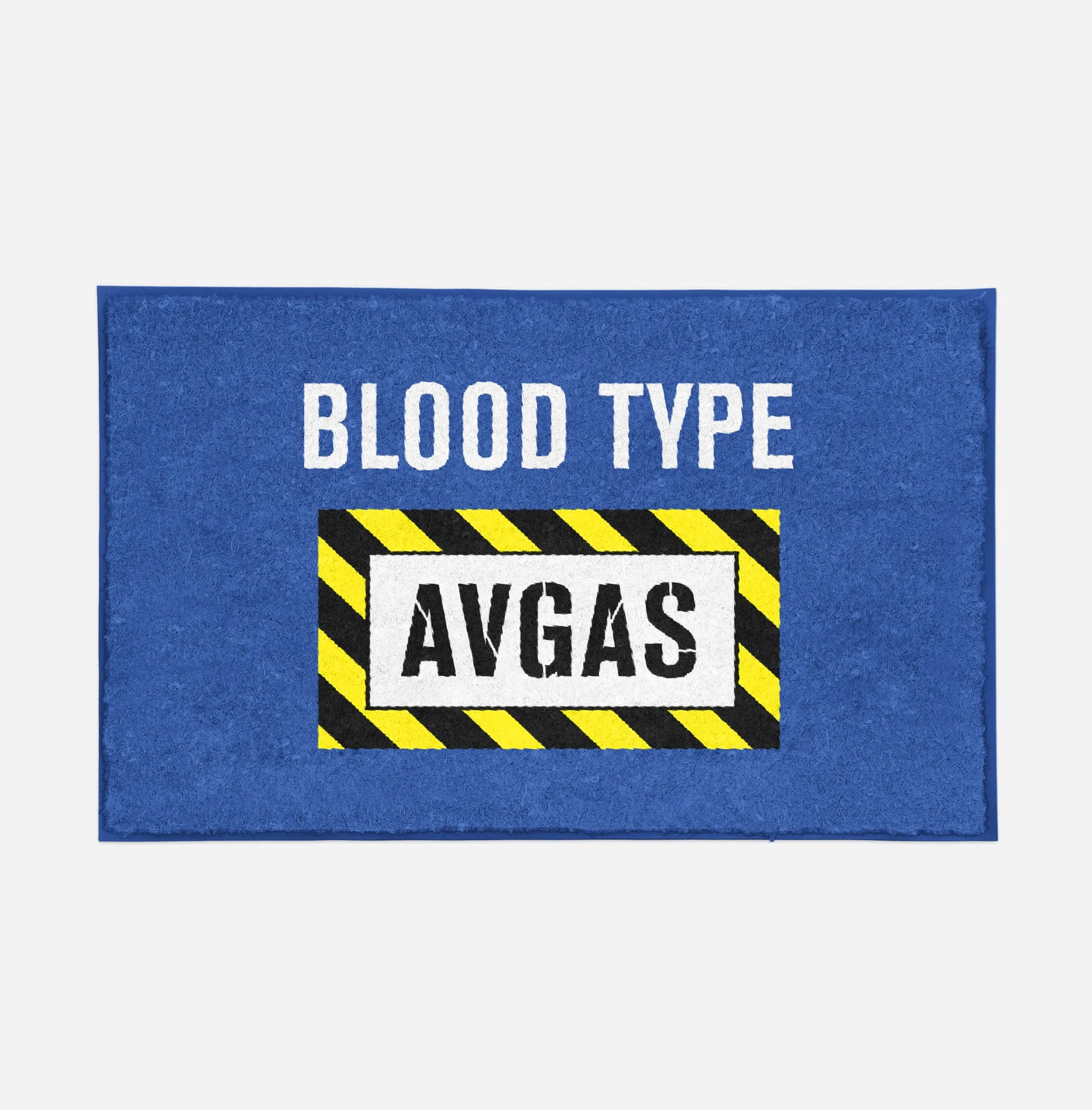 Blood Type AVGAS Designed Door Mats