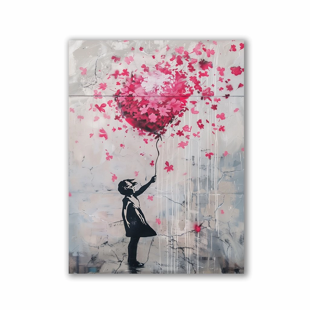 Blossoms by Daniel Decker framed mural artwork