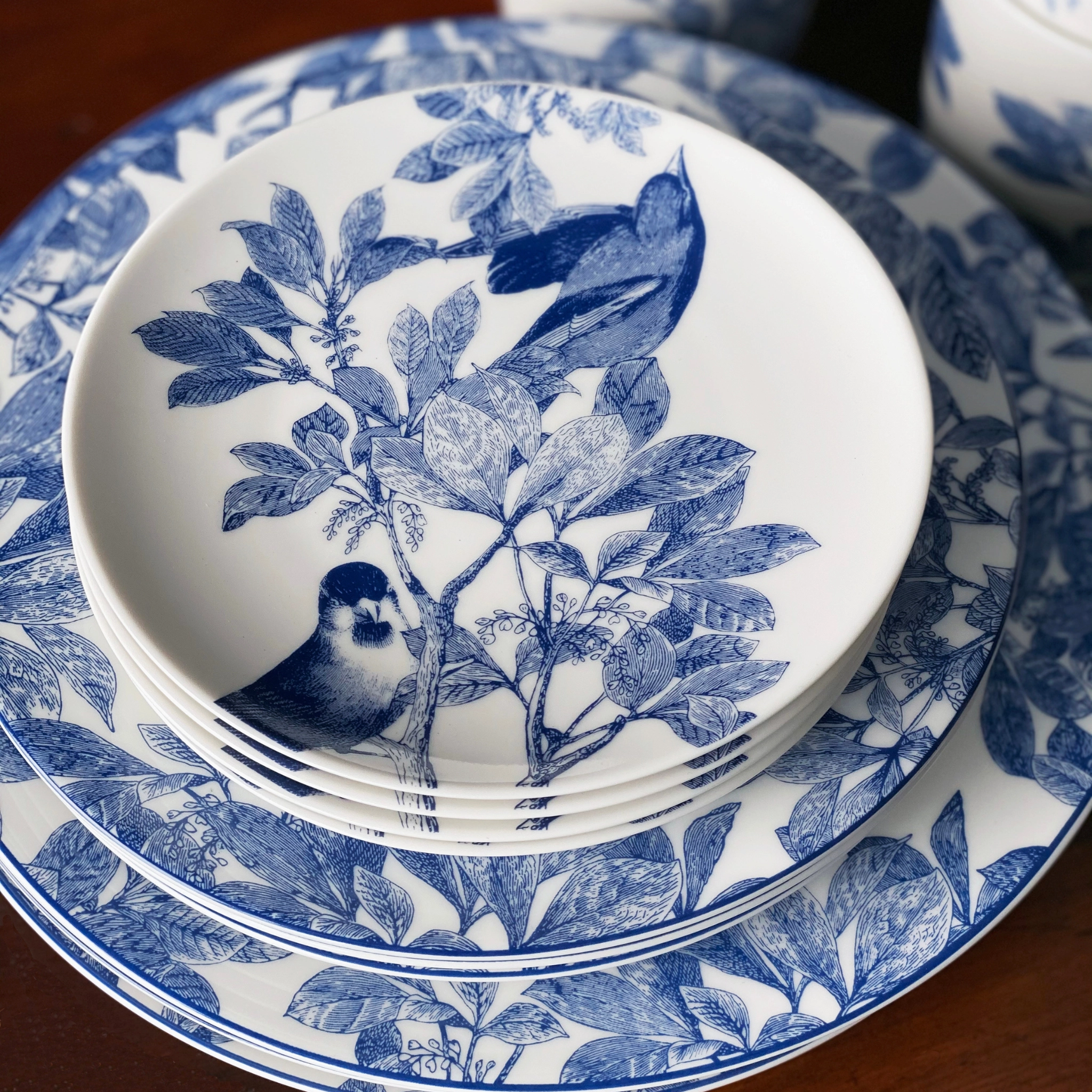 Blue Arbor Salad Plate