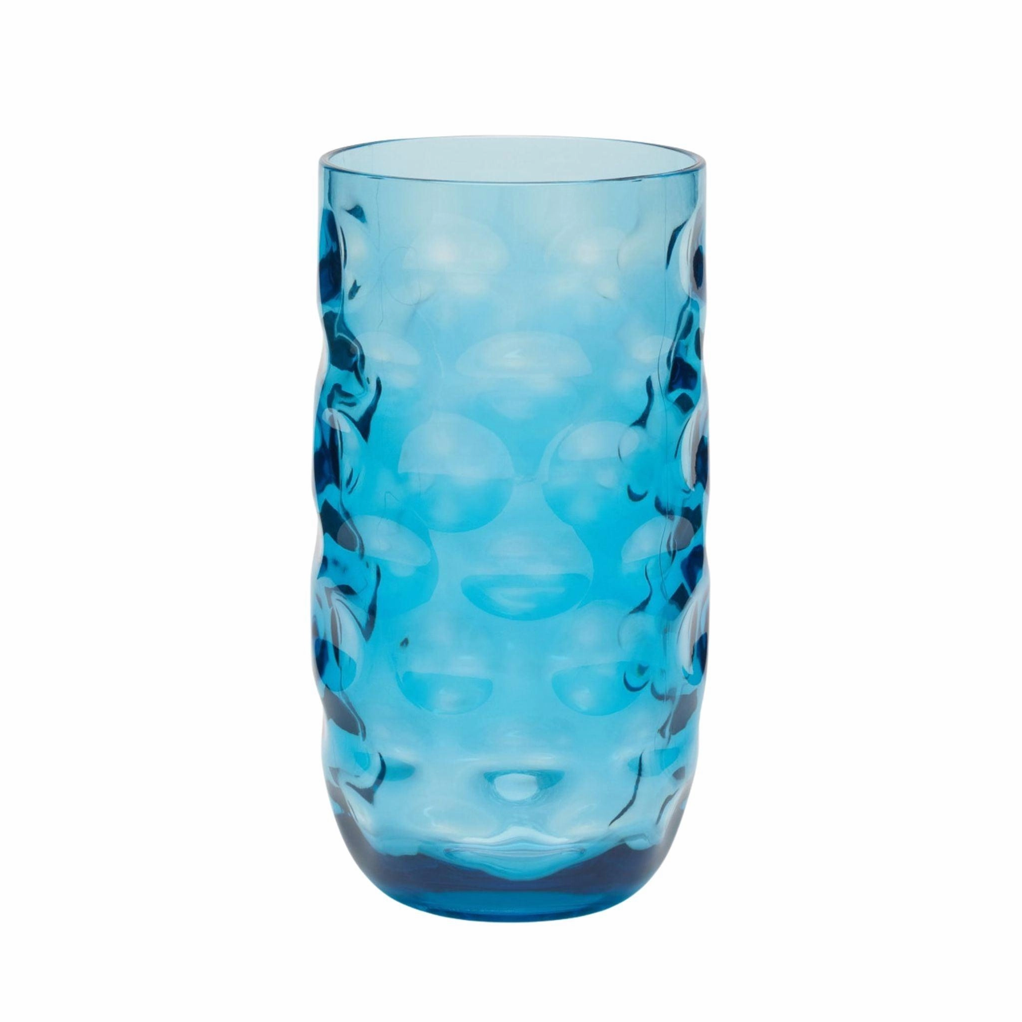 Blue Bubble Texture Acrylic Outdoor Glasses