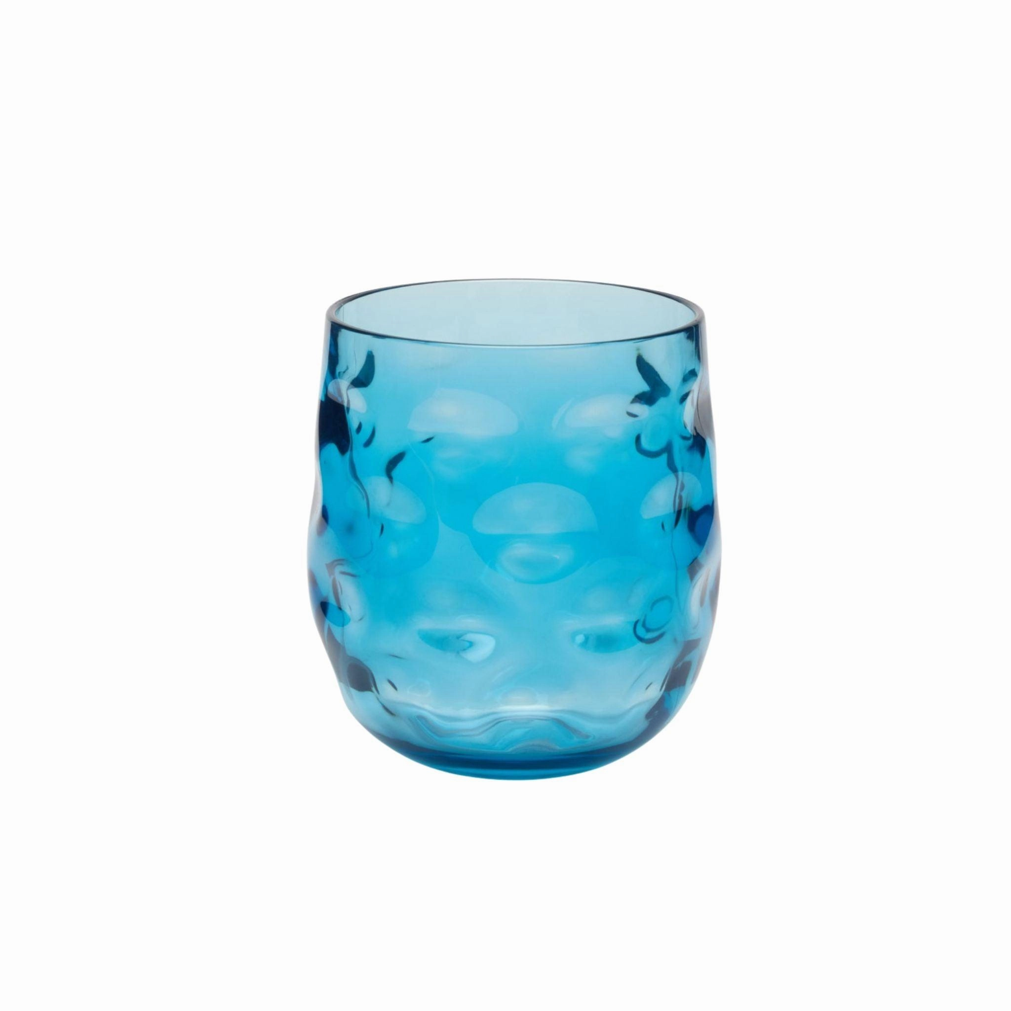 Blue Bubble Texture Acrylic Outdoor Glasses