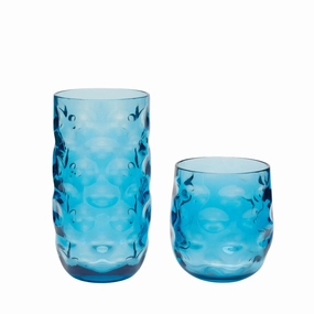 Blue Bubble Texture Acrylic Outdoor Glasses cute desktop display
