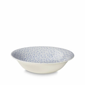 Blue Felicity Pudding / Soup Bowl cute desktop display
