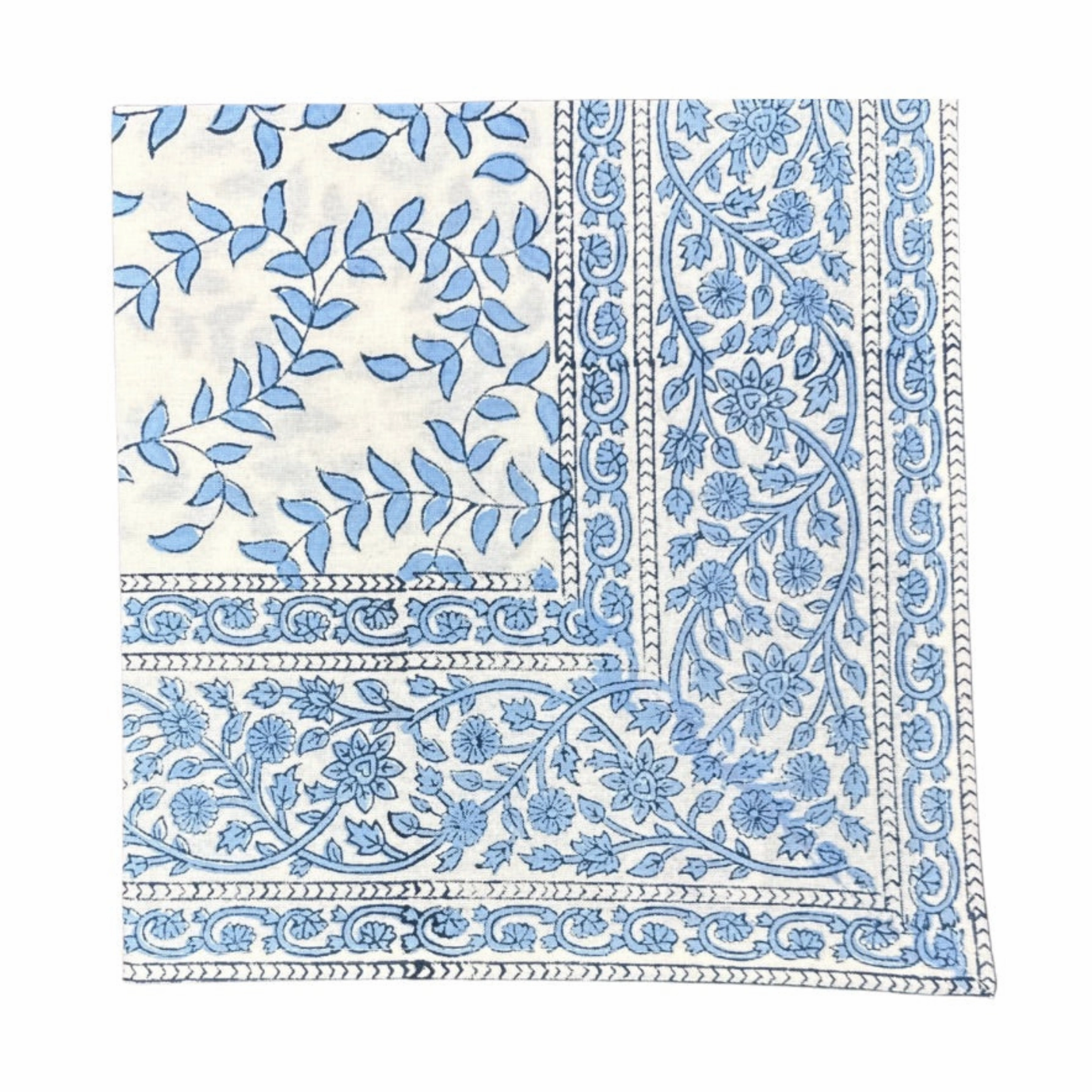 Blue Leaves Napkins, Set of Four mini desktop sculpture