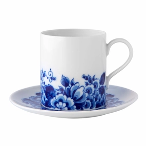 Blue Ming Tea Cup & Saucer cute desktop display