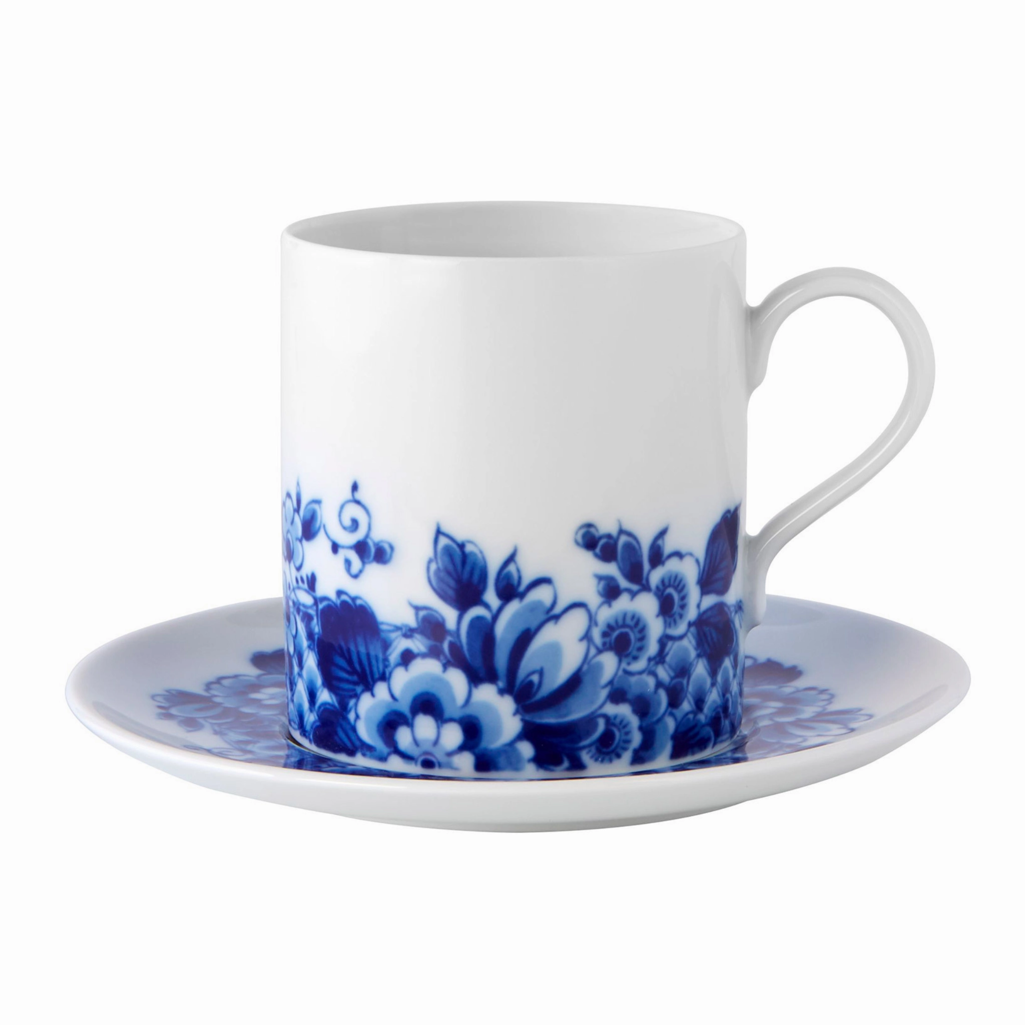 Blue Ming Tea Cup & Saucer cute desktop display