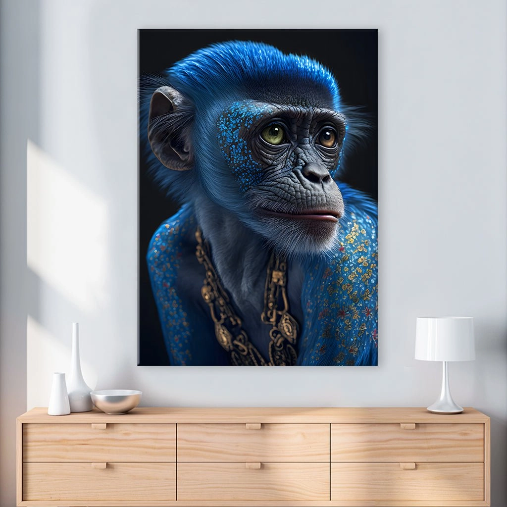 Blue Monkey Avatar by Juliano de Araujo