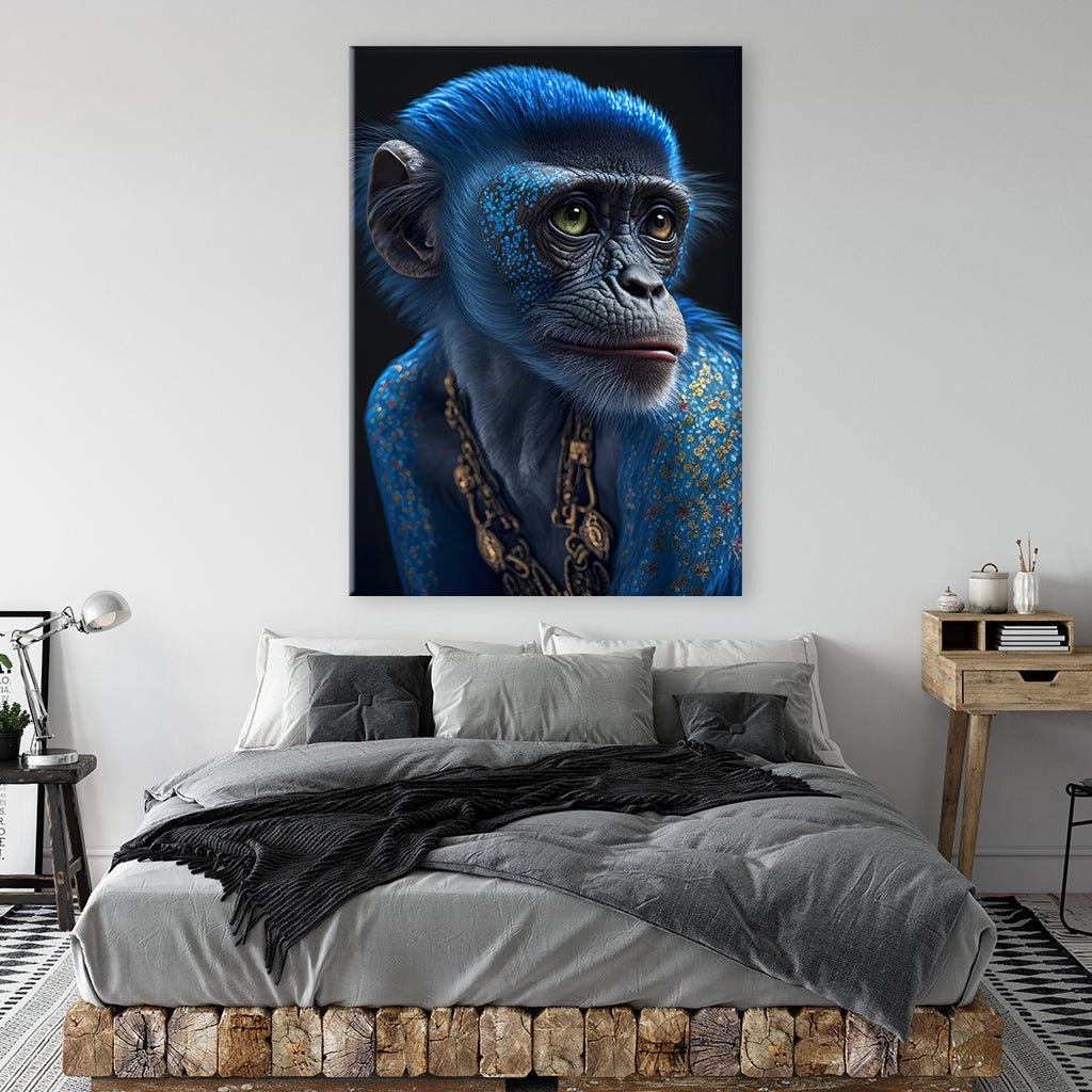Blue Monkey Avatar by Juliano de Araujo
