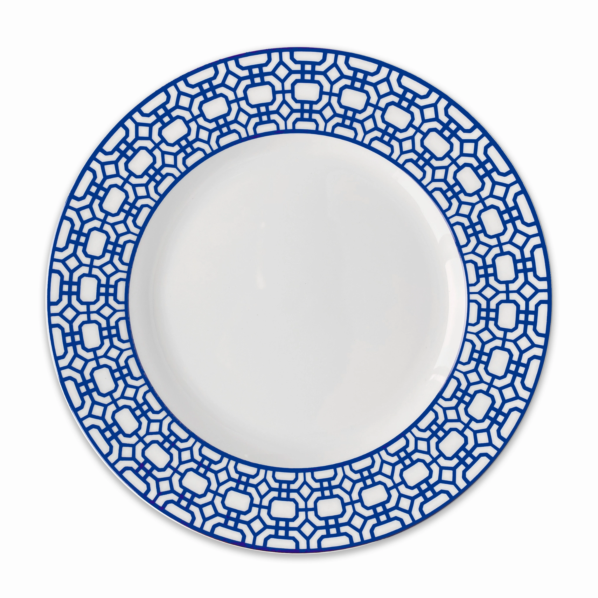 Blue Newport Garden Gate Rimmed Salad Plate cute desktop display