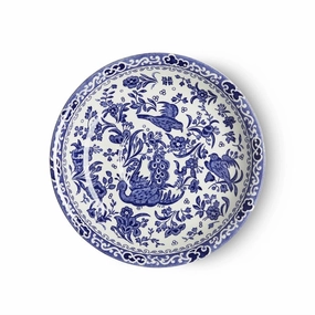 Blue Regal Peacock Breakfast Saucer cute desktop display