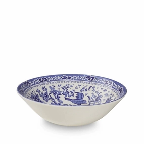 Blue Regal Peacock Cereal Bowl cute desktop display