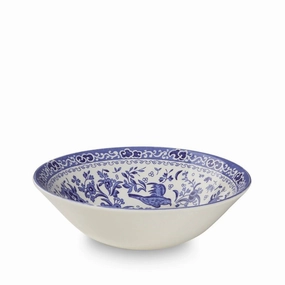 Blue Regal Peacock Cereal Bowl mini desktop sculpture