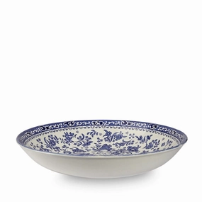 Blue Regal Peacock Pasta Bowl mini desktop sculpture