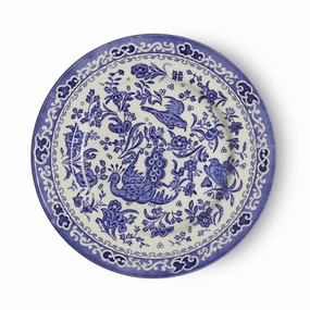 Blue Regal Peacock Plate cute desktop display