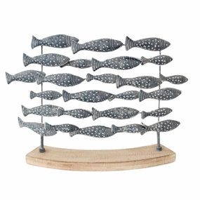 Blue Swimming Fish Ornament decorative home ornament