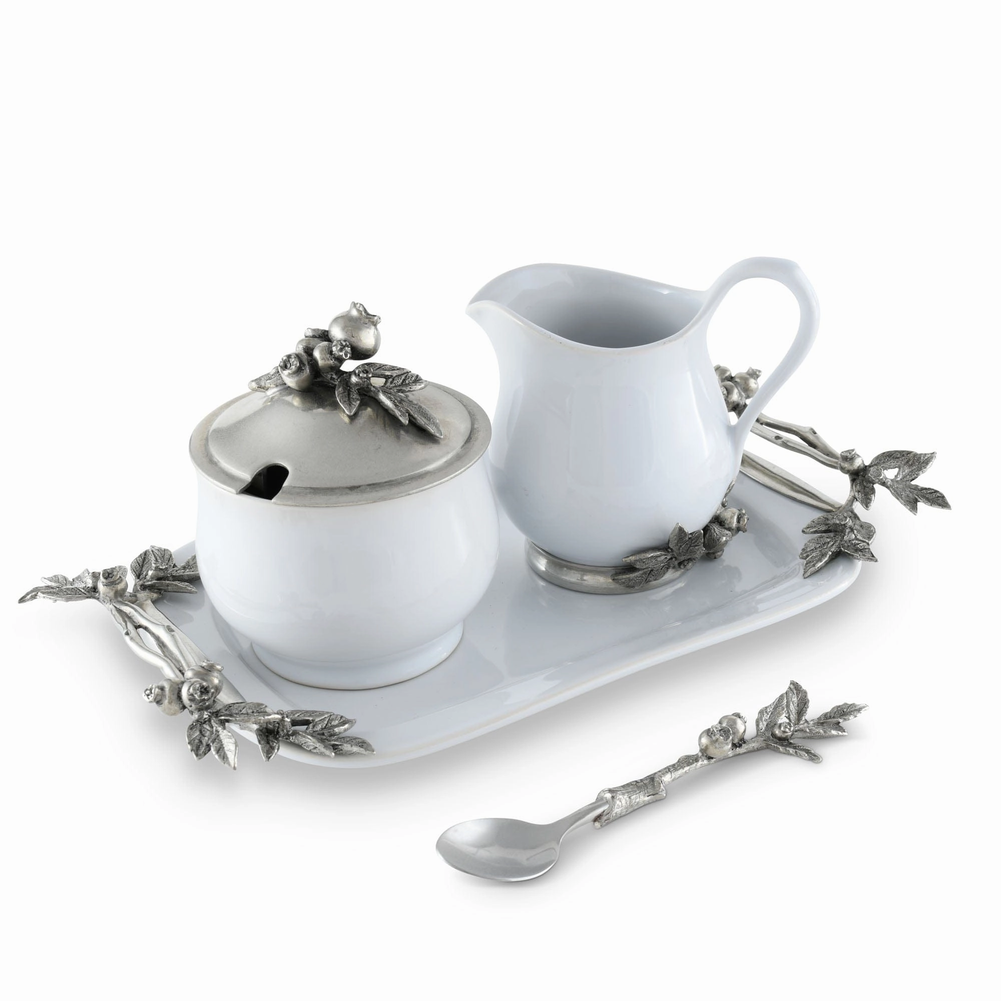 Blueberry Creamer Set mini desktop sculpture