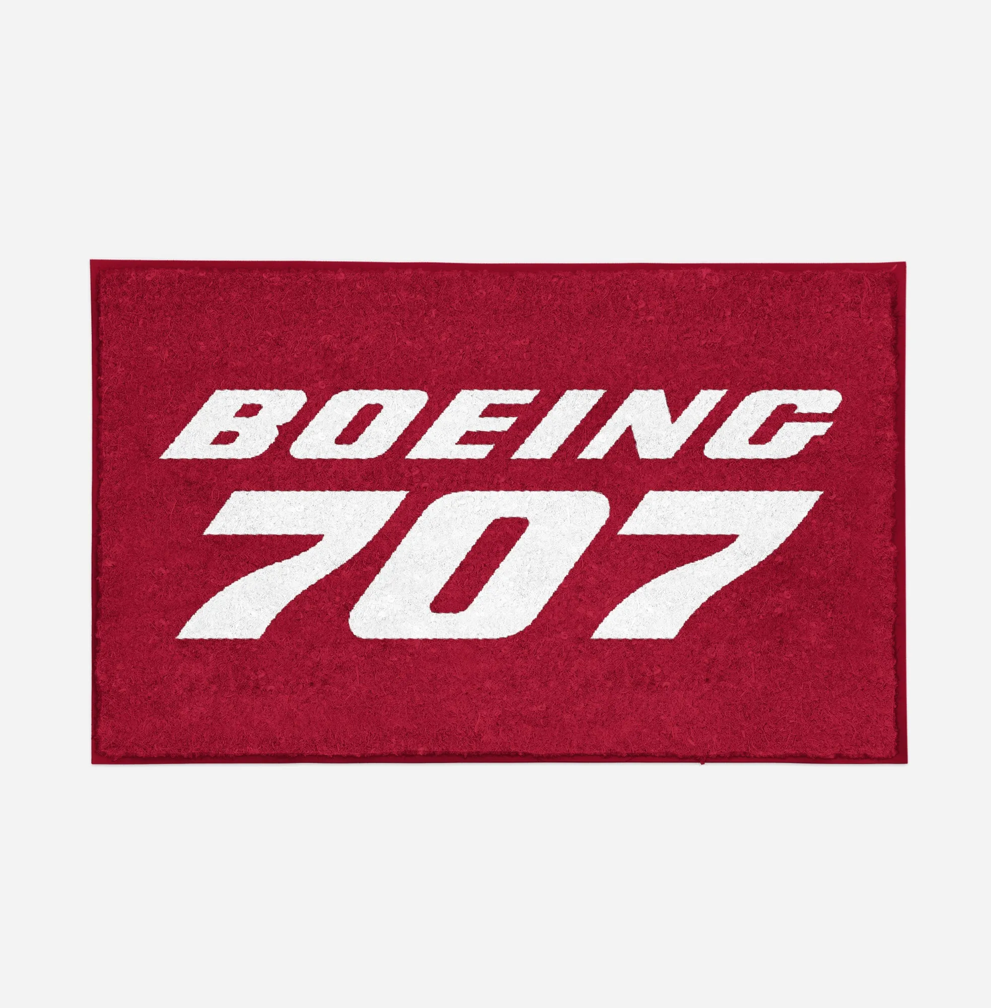 Boeing 707 & Text Designed Door Mats