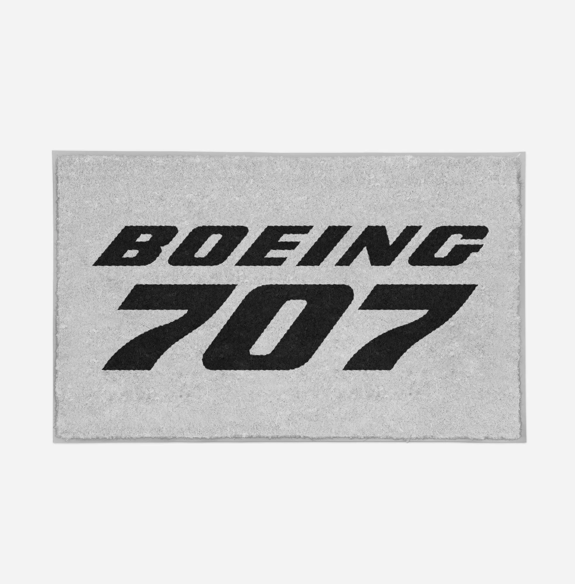 Boeing 707 & Text Designed Door Mats