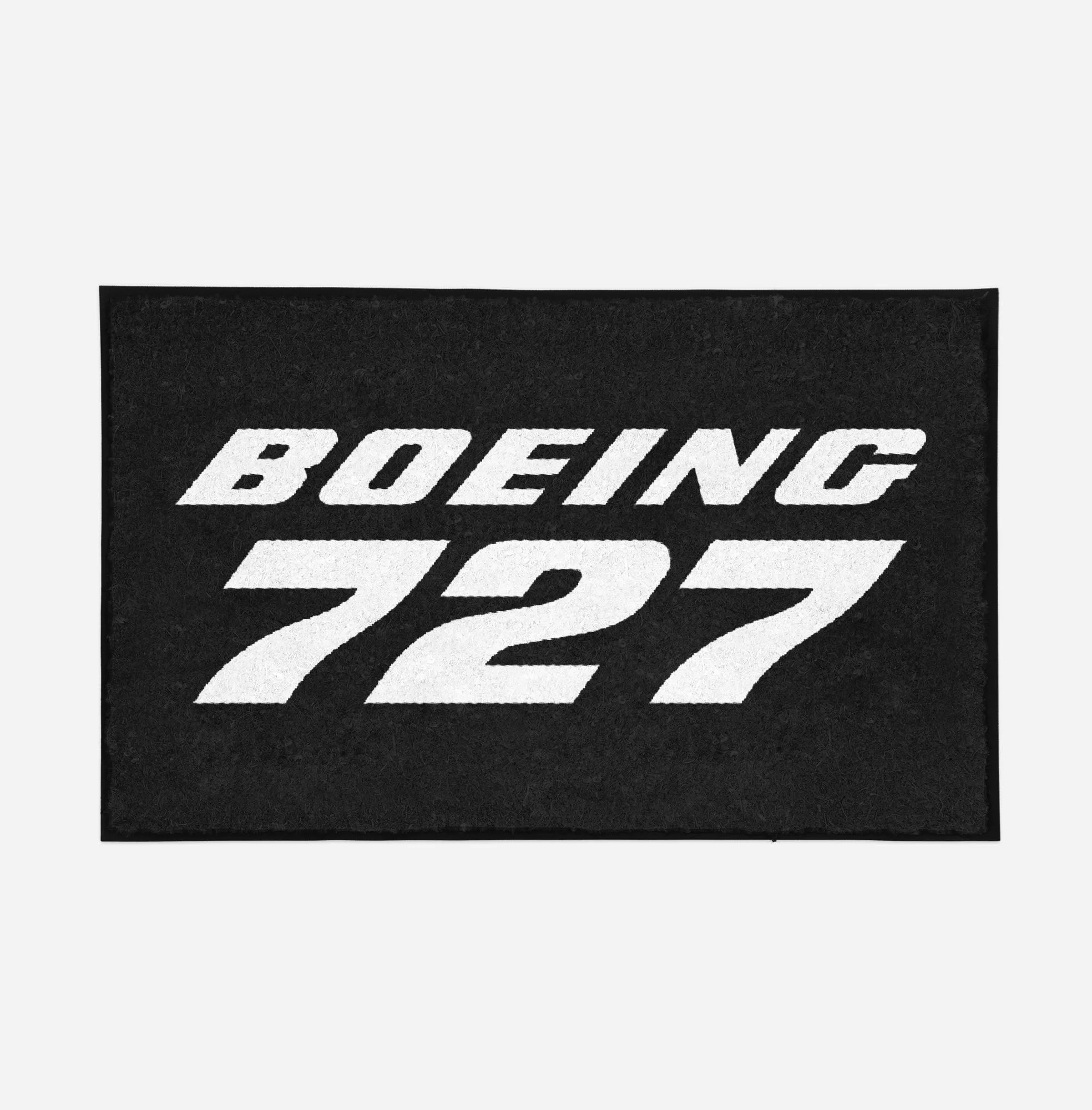 Boeing 727 & Text Designed Door Mats