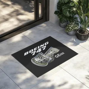 Boeing 747 & GENX Engine Designed Door Mats door entrance rug
