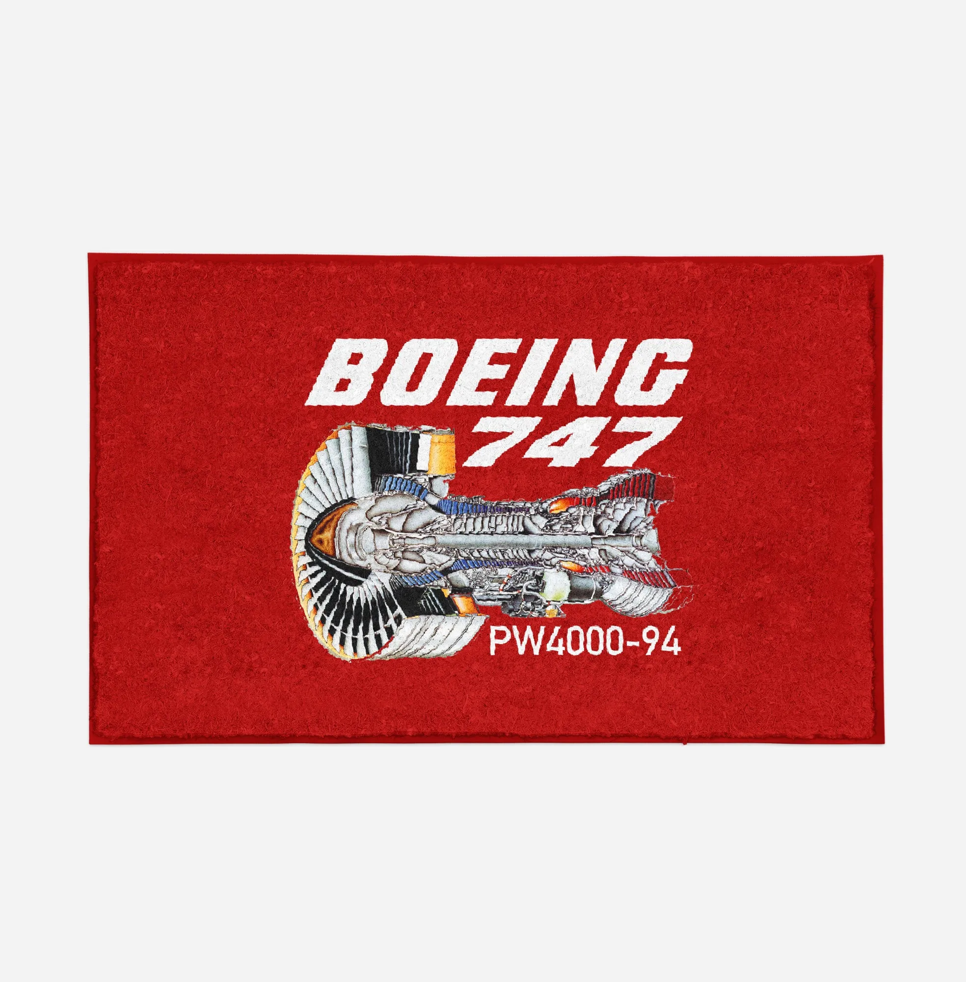 Boeing 747 & PW4000-94 Engine Designed Door Mats