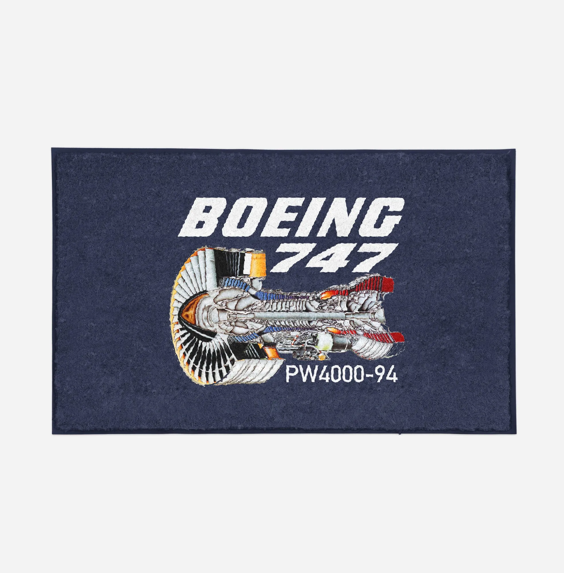 Boeing 747 & PW4000-94 Engine Designed Door Mats