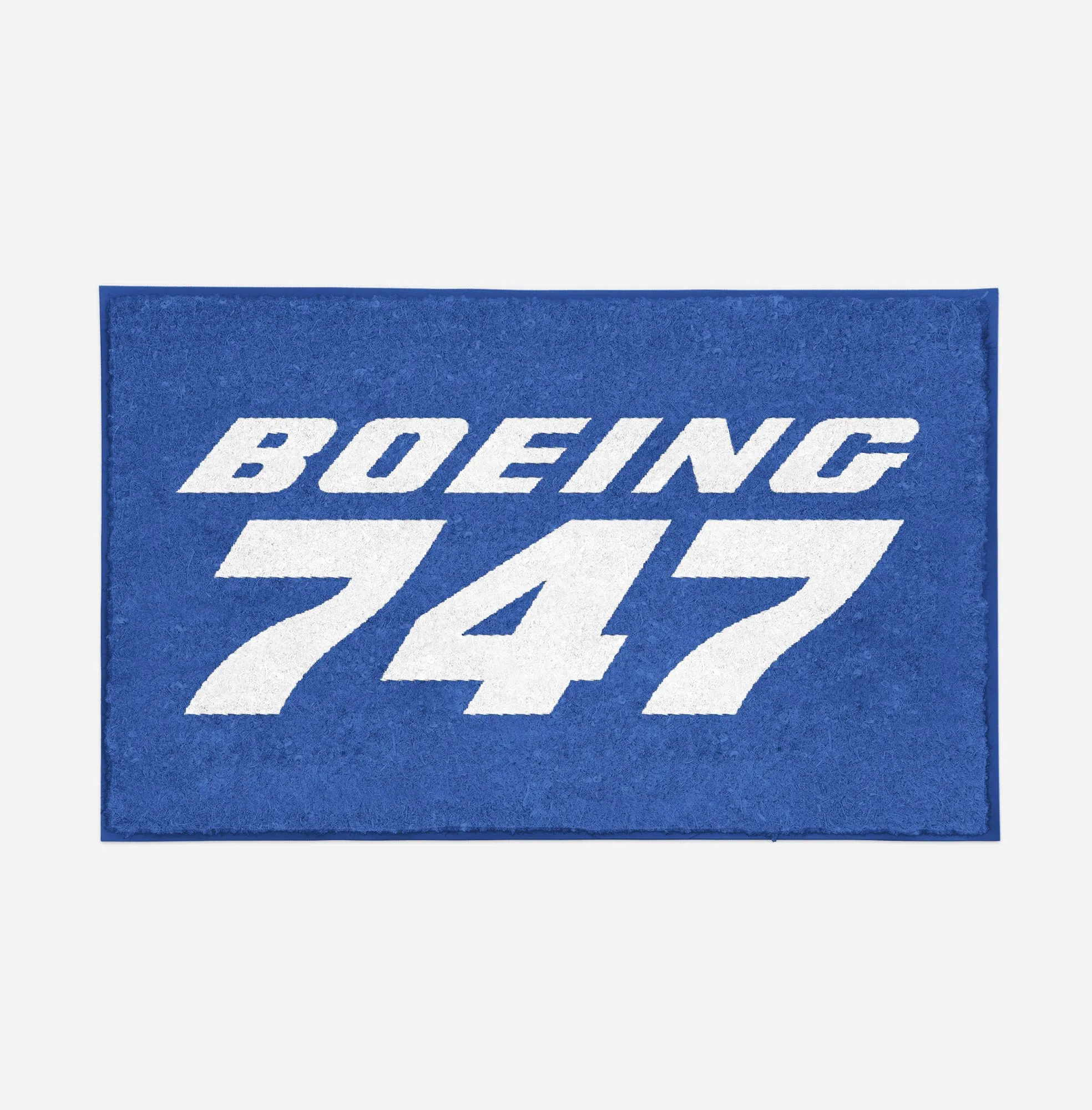 Boeing 747 & Text Designed Door Mats