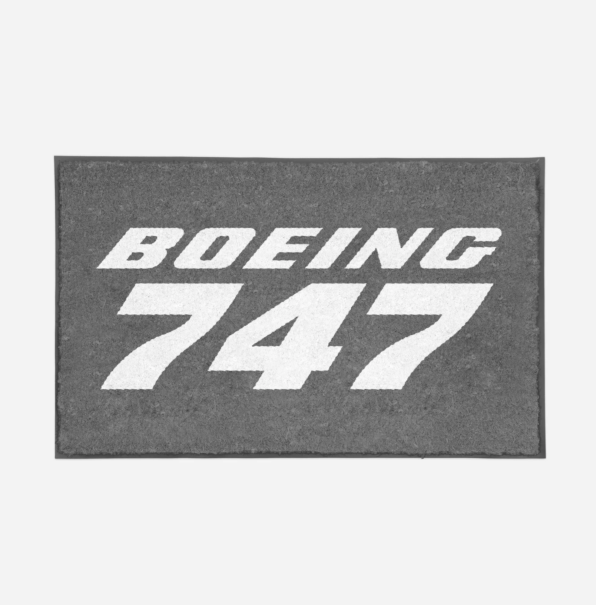 Boeing 747 & Text Designed Door Mats