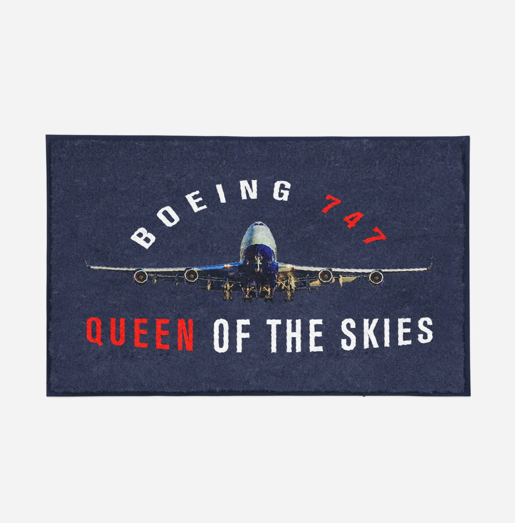 Boeing 747 Queen of the Skies Designed Door Mats