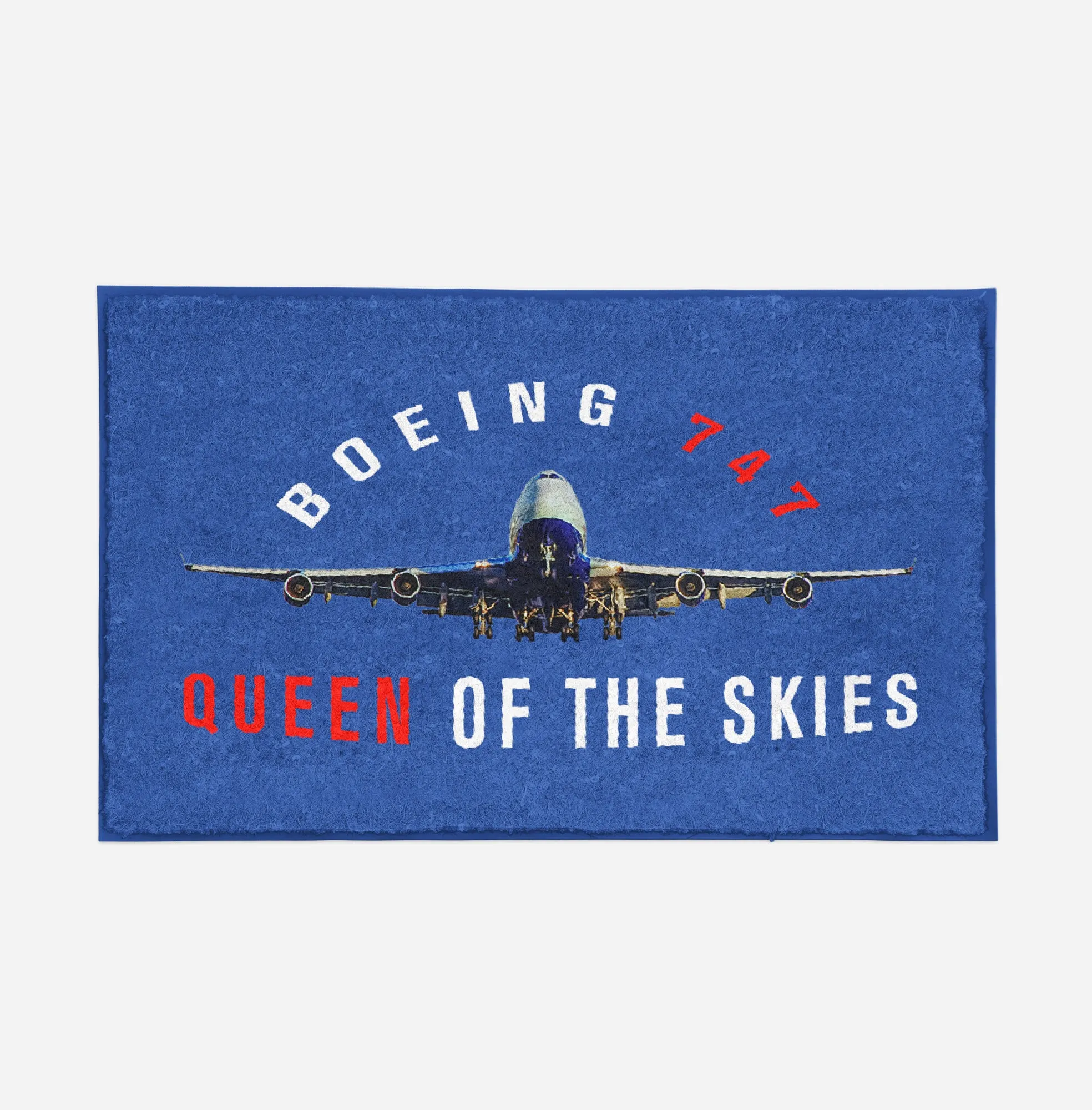 Boeing 747 Queen of the Skies Designed Door Mats